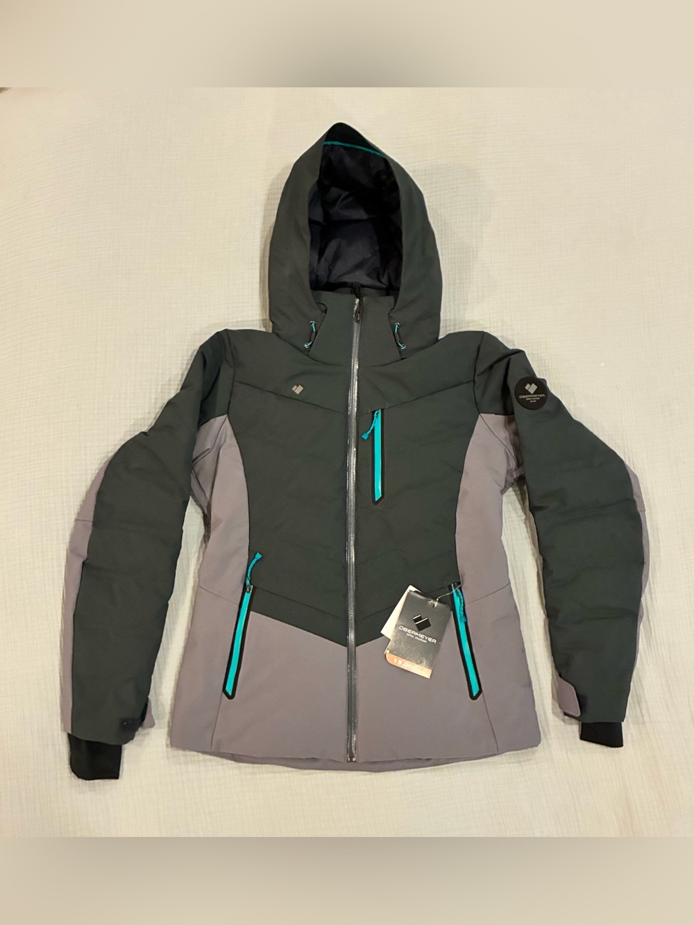 NWT Obermeyer Cosima Down Jacket in women’s size 8.